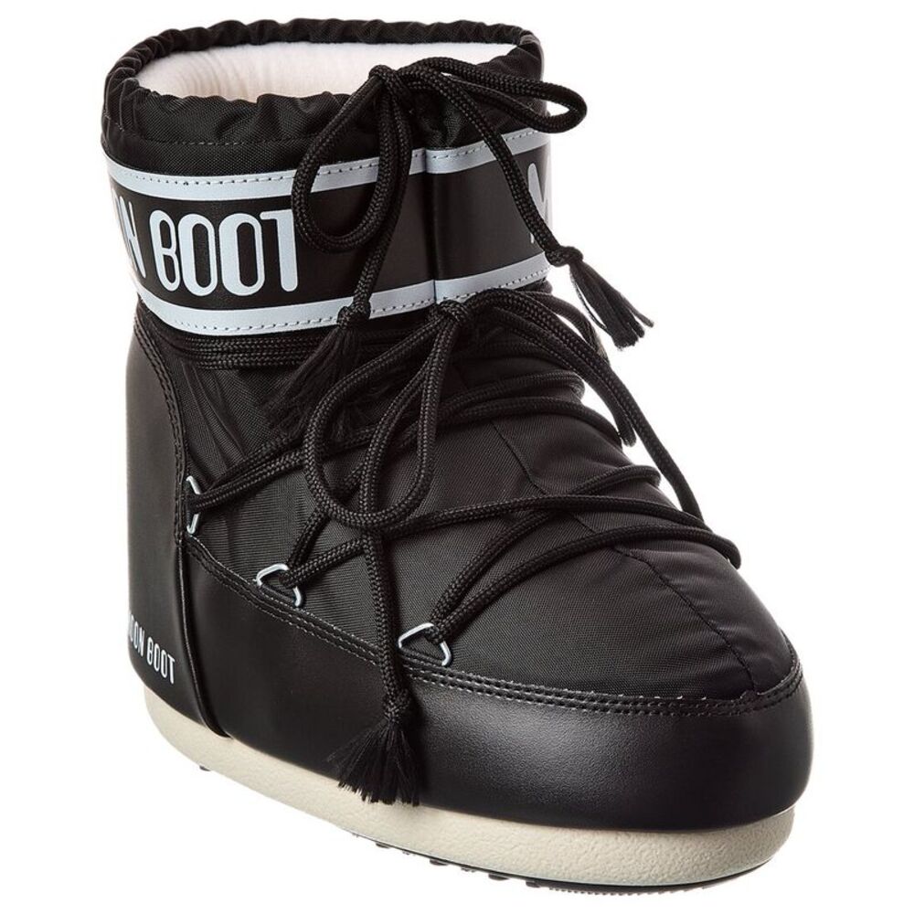Moon Boot Kids Black Boots